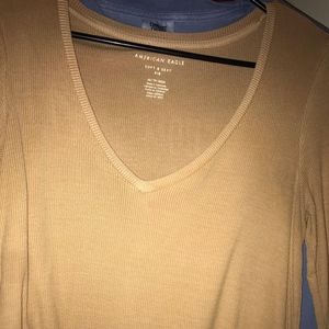 American Eagle ribbed soft and sexy tee
